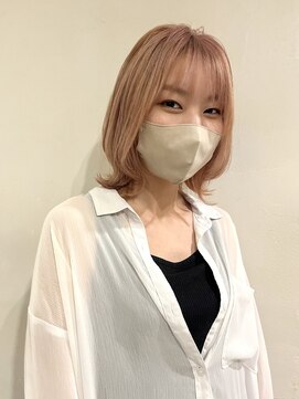 セブンベルベット(7 Velvet) ワンブリーチピンクベージュ