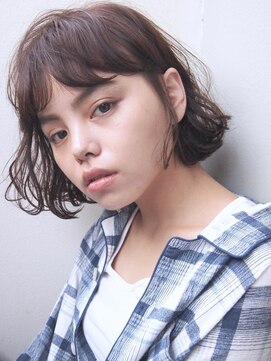 コス(kos) インナーグレージュ/マチルダボブ/前髪/ピンクベージュ/二子玉川