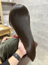 ナチュラル 名取店(Natural) 魔法の縮毛矯正「ケアルーガ」×艶髪カラー