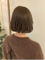 レガロ(REGALO RESORT) 【Nao】韓国風ボブ×ナチュラルベージュ