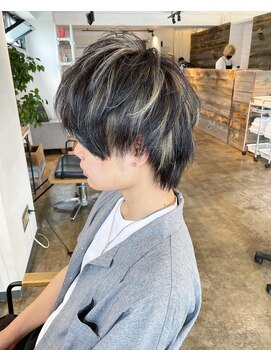 ニュート(Neut ) メンズハイライトカラー/メッシュ/ケアブリーチデザインカラー/