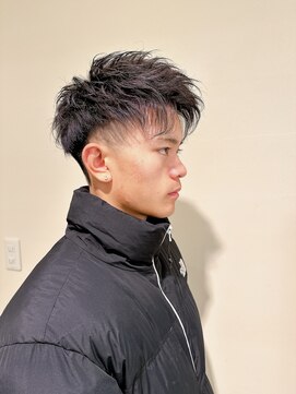 エスアンドエスさかもと イオン高松東店(S&S) ツイスト ツーブロックフェード