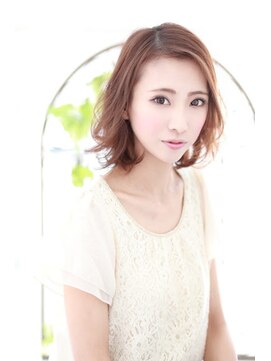 アディクト イースト 東陽町東口(addict EAST) 大人かわいいナチュラルボブ＿ブラウン［東陽町]