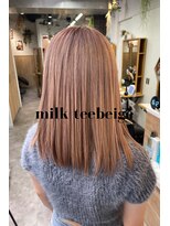 【ベージュカラー】銀座/似合わせカット/カラー/トリートメント