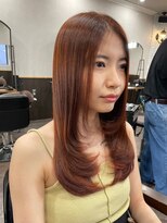 ルクスバイアフィナー(Luxo by Afinar)&nbsp;レイヤー×オレンジベージュ