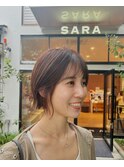 外ハネ　ミニボブ