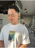 刈り上げショート/波巻きツイストスパイラル/ニュアンスデザイン