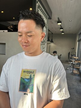 ウェイズ(WAYS) 刈り上げショート/波巻きツイストスパイラル/ニュアンスデザイン