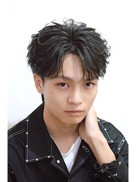 ビカム 名駅(become) フェザーショート×フェザーパーマ