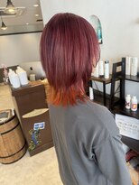 レオ(LEO)&nbsp;クラゲヘアー　ツートーン