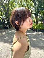 ロンドエニカ 大宮(Lond enika)&nbsp;黒髪ボブルフネビージュ小顔ワンレンスペインカール大宮