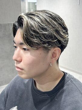 テクト バイアッシュ 吉祥寺店(Tect by Ash) ラフカールニュアンスパーマセンターパートハイライト19時以降