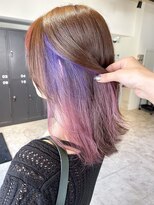 ノイ(noi)&nbsp;#noi_style グラデーション×パープル&ピンクカラー