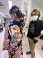 HYヘアワークス(HY hair works)&nbsp;成人式のお仕事。