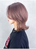 ボブミディアム美髪ウルフレイヤー顔周りレイヤー_ba544621