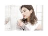 ★明るくも染めれる★艶潤い白髪染めリタッチ＋似合わせカット