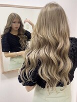 マーシュ(marshu) シールエクステ×海外風ブロンド
