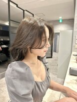 アクション 心斎橋店(ACTION)&nbsp;レイヤーカット　韓国ヘア　顔まわりカット　大人可愛い