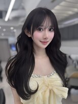 アマトウキョウ 表参道(AMA TOKYO)&nbsp;レイヤーカット 韓国ヘア 顔周りカット高島大登