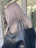 シャロン(SHARON)&nbsp;【SHARON】ホワイトベージュ×ミディアムスタイル