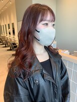 アヴェリー(avely) ミディアムレイヤー/大人可愛い/髪質改善/シースルーバング