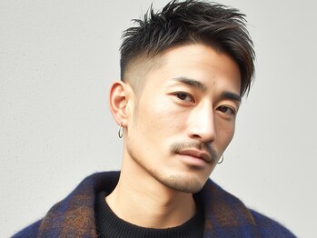 メンズルービック 江坂(MEN’s Rubik's)の写真/【江坂駅徒歩3分】完全マンツーマン施術×高い技術力でかっこいい好印象スタイル♪[カット+眉カット￥3500]