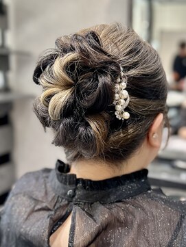 ヘアーサロンエー 美容師研究所(Hair Salon A 美容師研究所) パーティヘアスタイル