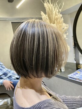 クロワ(croix) 【croix】アンブレラカラー× ボブ