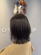 オレンジポップ 南行徳店(ORANGE POP)&nbsp;[長谷川舞]透明感カラー×レイヤーボブ
