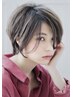 【ツヤ髪&立体感】☆カット+3Dハイライト+オーガニックカラー¥15000