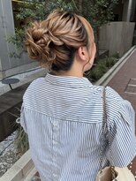 ケファ(Kepa)&nbsp;高めアップスタイル/カジュアルヘアアレンジ