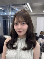 セラン 表参道(Celan)&nbsp;縮毛矯正/髪質改善/グレージュ/ロングレイヤー/20代
