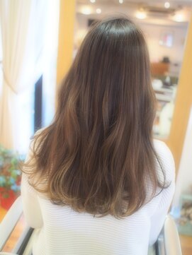 メロウ(MELLOW) 3DスモーキーASHベージュカラー