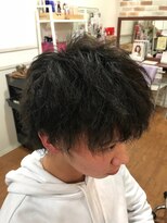 髪や充&nbsp;２ブロック・ツイストスパイラル