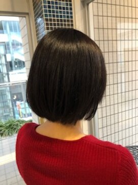 スタジオ アルファプラス 日暮里店(studio α+) ダークブラウン×レイヤーボブ♪【スタジオアルファプラス】