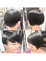 ディーリンク 南橋本店(HAIR MAKE DLINK) アシメ×刈上げ×マッシュ