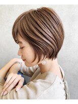 サンドエス 銀座(sand S)&nbsp;美髪マニッシュショートネイビーカラー