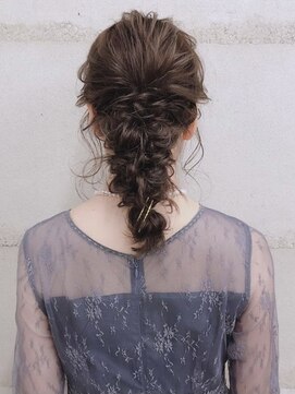 フォンズ(FONS) 絶対カワイイアレンジ/三つ編み/編み下ろし/着物ヘアOK