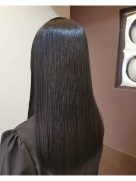 ナチュラル(Natural) 一度は憧れる♪黒髪ロング【魔法の縮毛矯正ケアルーガ】