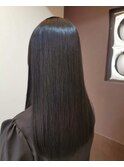 一度は憧れる♪黒髪ロング【魔法の縮毛矯正ケアルーガ】