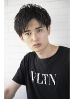 クラン(clan)&nbsp;clan メンズ　センターパート　　サイドグラデーション