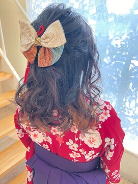ヘアーズ 沖浜店(HAIRZ) 《HAIRZ》大島☆HAKAMAヘアアレンジ