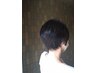【ハリ・ツヤ♪】カット+香草カラー　（ショート)￥15730→￥14000