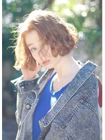 リークフー(Ree cu fuu)&nbsp;20代30代外国人風ランダムウェーブボブ