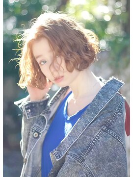 リークフー(Ree cu fuu) 20代30代外国人風ランダムウェーブボブ