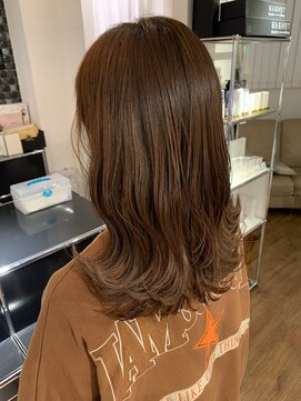 ブリング バイ スノードロップ 吉祥寺(BRING by Snowdrop) 前髪/マチルダボブ/ピンクベージュ/インナーグレージュ/吉祥寺