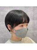 【まんまるマッシュショート】札幌美容室