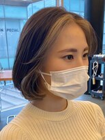 ディフィーノ 青山(DIFINO)&nbsp;【DIFINO 青山】フェイスフレーミング/センターパートボブ