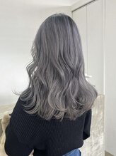 ノートエートル 西金沢(Nought etre) ラベンダーシルバー10代20代ハイトーンカラー韓国ツヤカラー