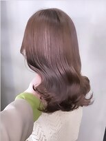 リール 銀座(R'EEL)&nbsp;【透明感溢れるラベンダーグレージュ】髪質改善カラー